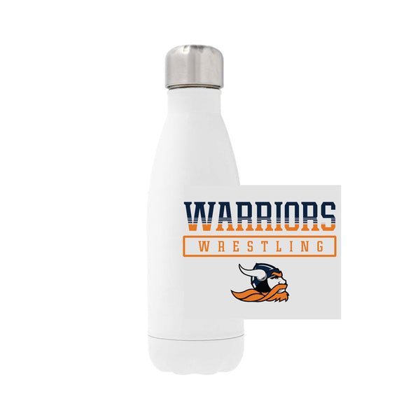 12oz Stainless Steel Water Bottle - White