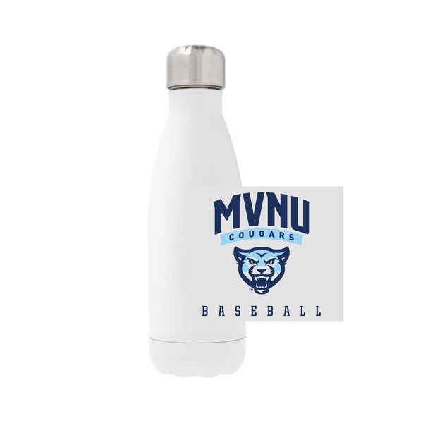 12oz Stainless Steel Water Bottle - White