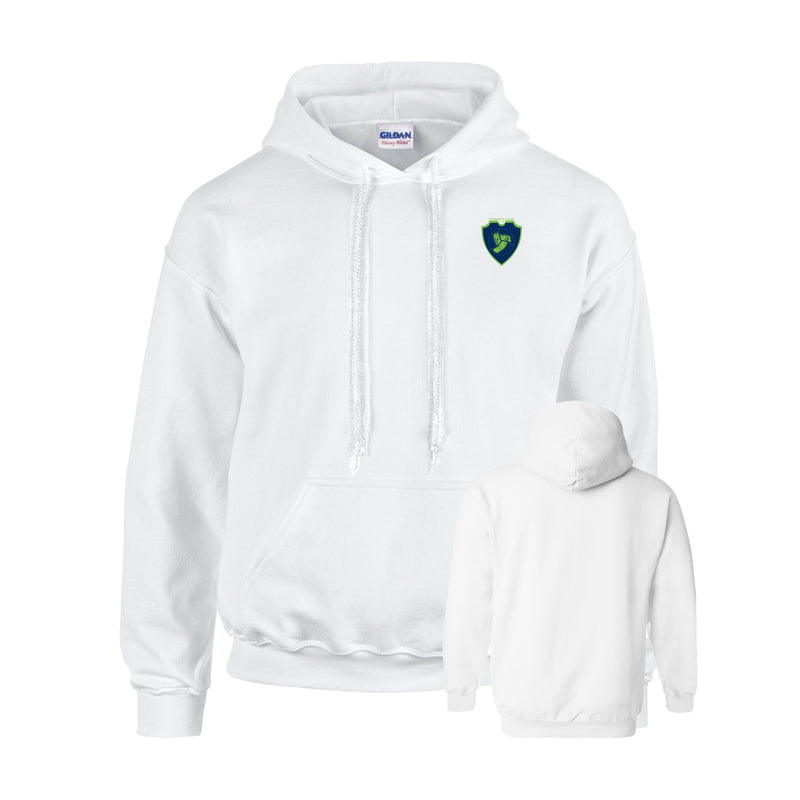 Fleece Hoodie - White
