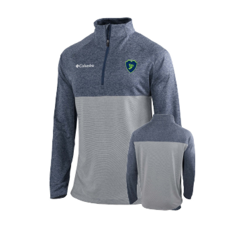 Women's Omni-Wick Shotgun 2.0 1/4 Zip - Collegiate Navy