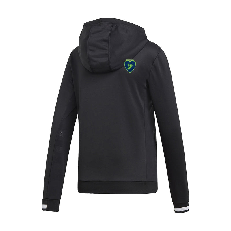 Women's Team19 1/4 Hoody - Black