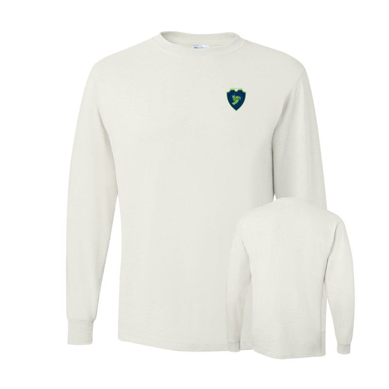 Dri-Power Long Sleeve T-Shirt - White