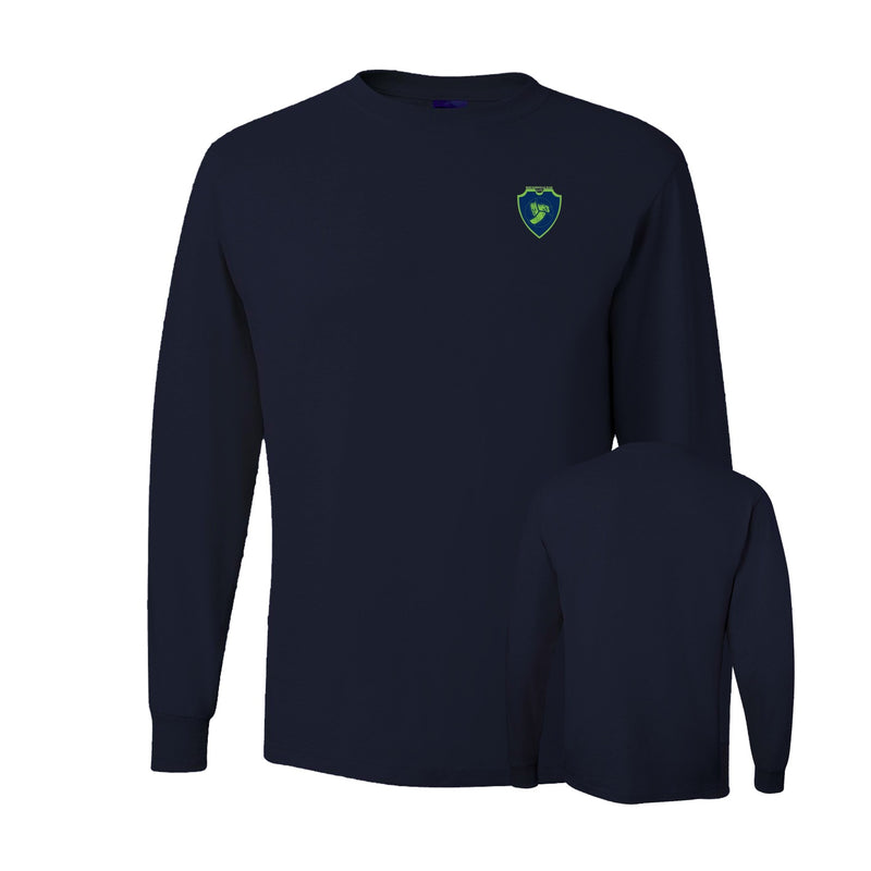 Youth Dri-Power Long Sleeve T-Shirt - Navy