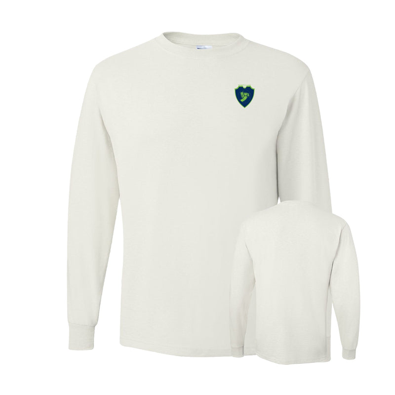 Youth Dri-Power Long Sleeve T-Shirt - White