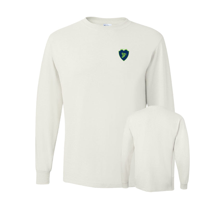 Long Sleeve Performance Shirt - White