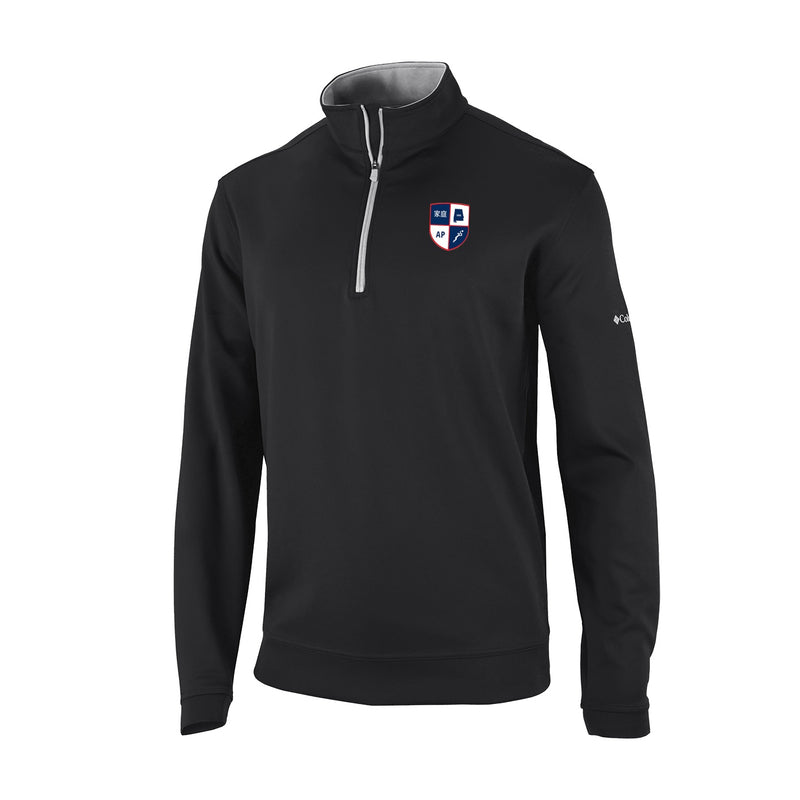 Men's Omni-Wick Wickham Hills 1/4 Zip - Black
