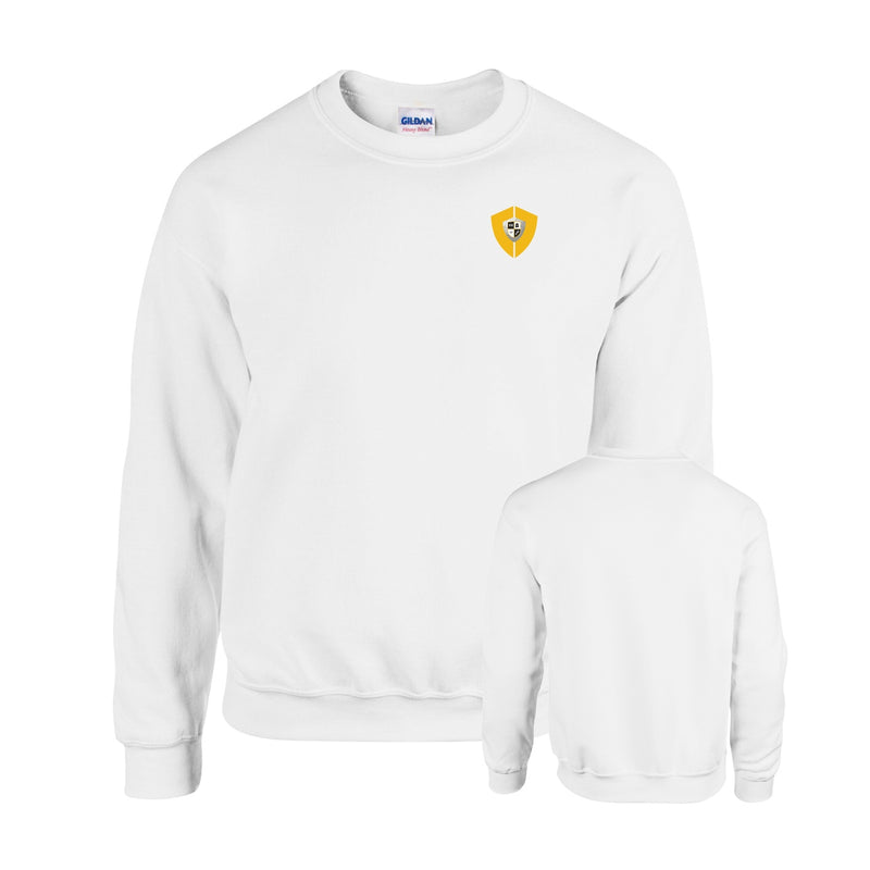 Fleece Crewneck - White