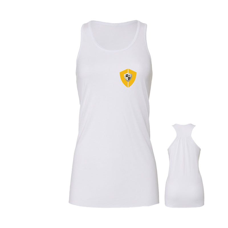 Women's Flowy Racerback Tank - White