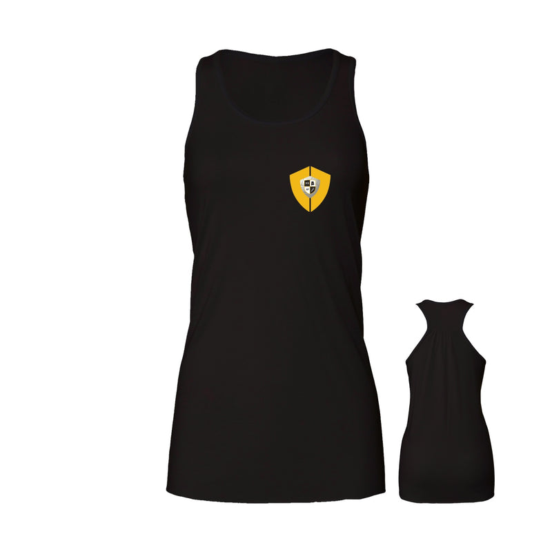 Women's Flowy Racerback Tank - Black