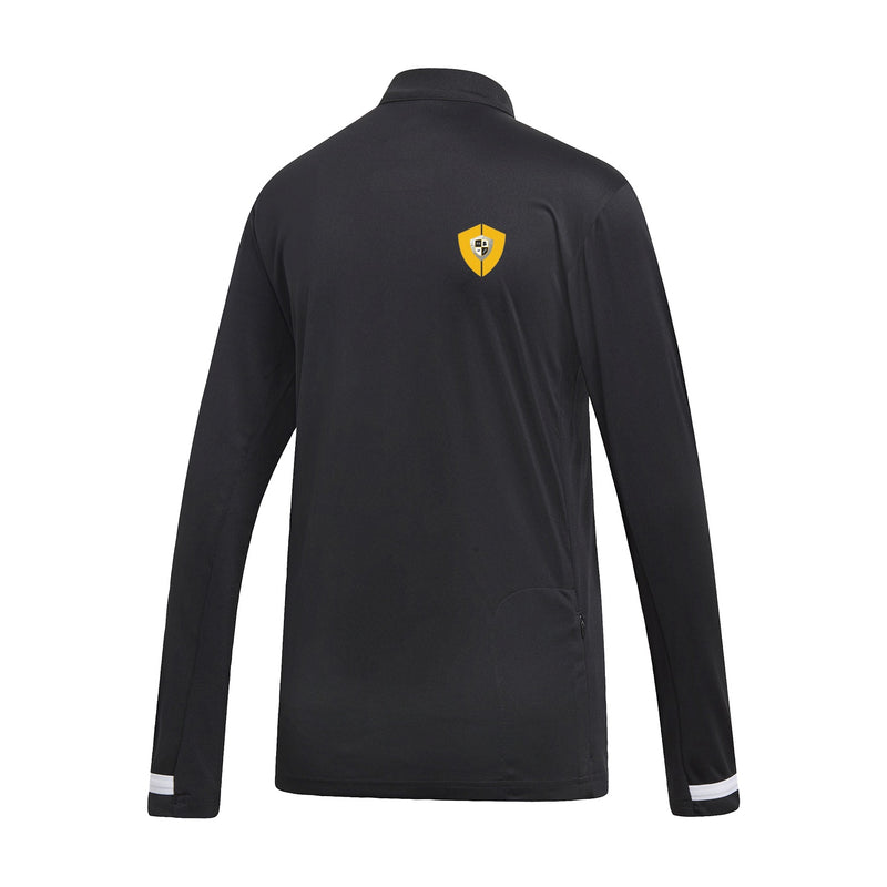 Women's Team19 1/4 Zip Long Sleeve - Black