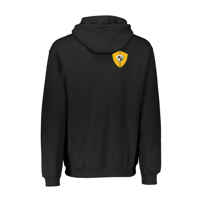 Russell Dri-Power Fleece Hoodie - Black