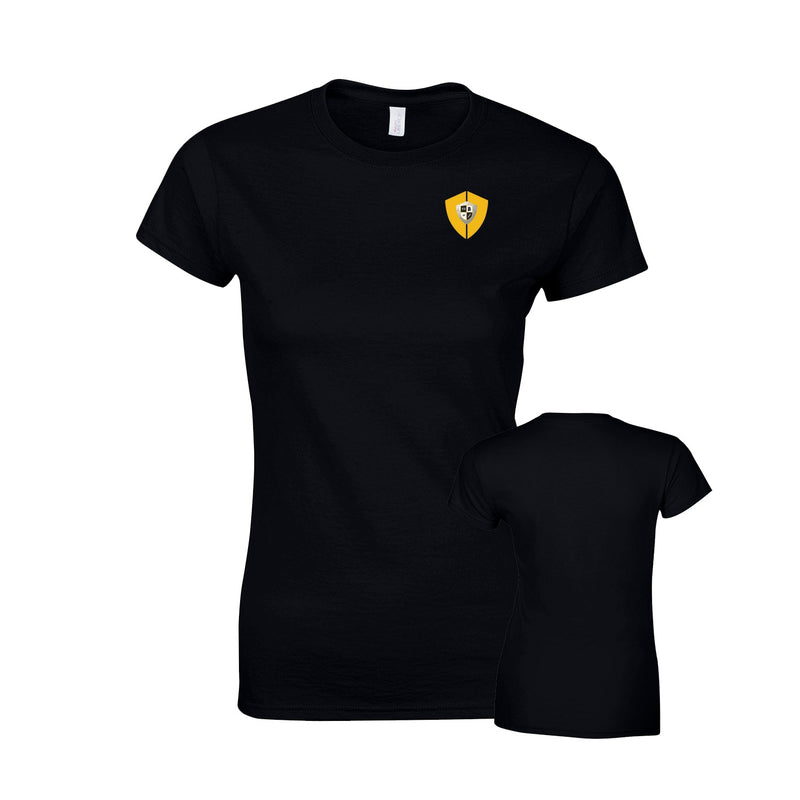 Women's Semi-Fitted Classic T-Shirt  - Black