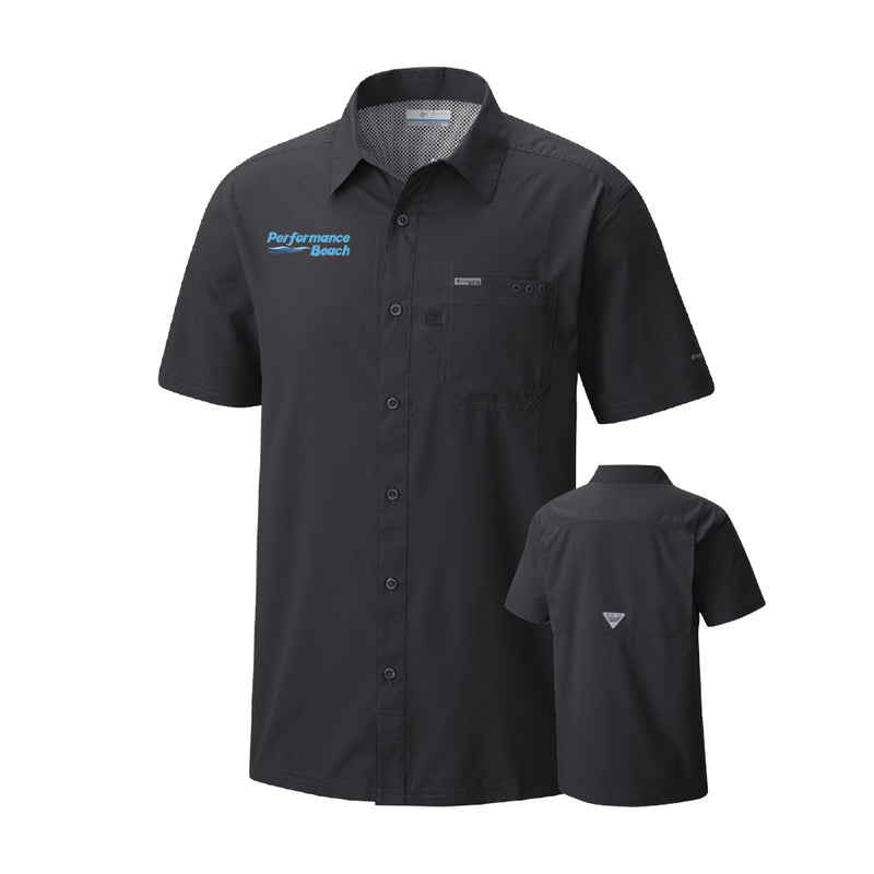 Men's Slack Tide Camp Shirt - Black