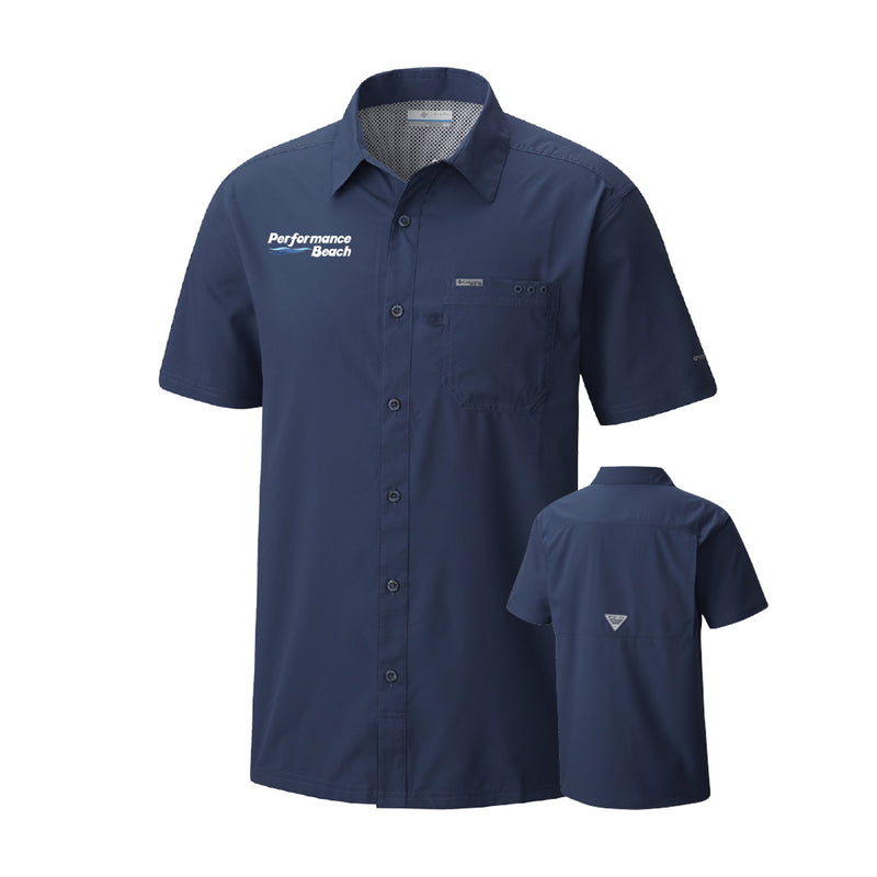 Men's Slack Tide Camp Shirt - Collegiate Navy