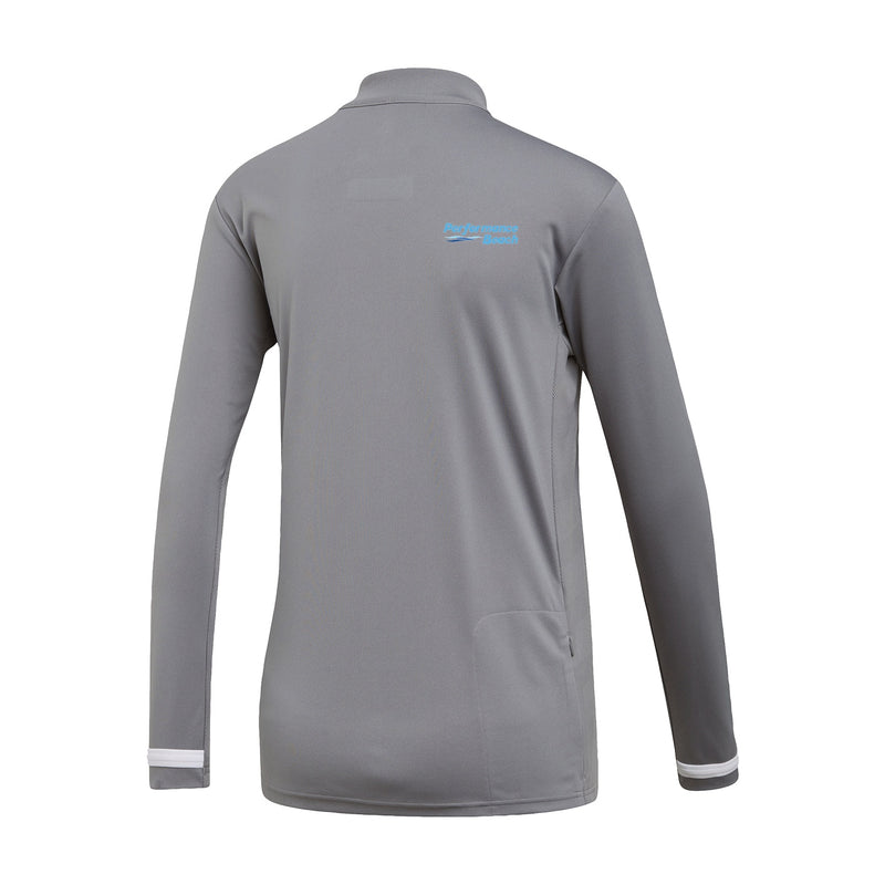 Women's Team19 1/4 Zip Long Sleeve - Grey Five