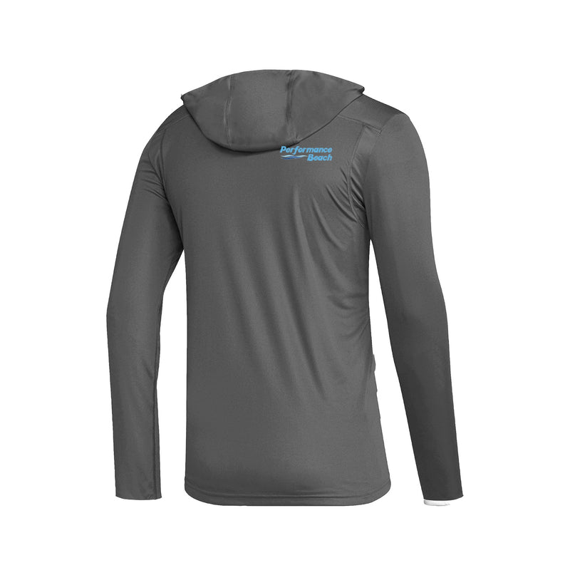 Men's Team Issue Hooded Long Sleeve Tee - Team Grey 4