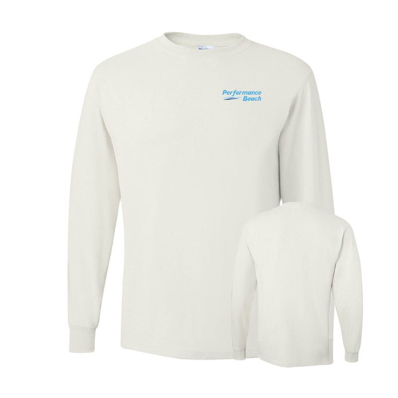 Dri-Power Long Sleeve T-Shirt - White