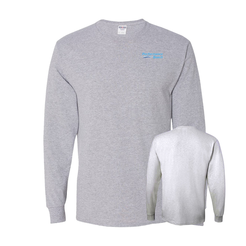 Youth Dri-Power Long Sleeve T-Shirt - Athletic Heather