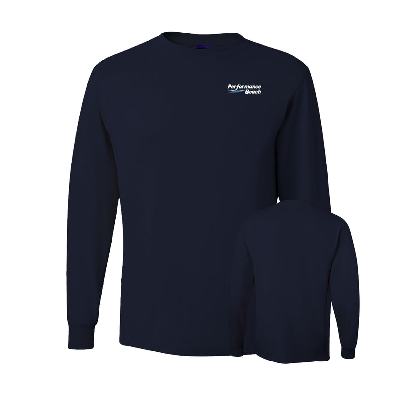 Youth Dri-Power Long Sleeve T-Shirt - Navy