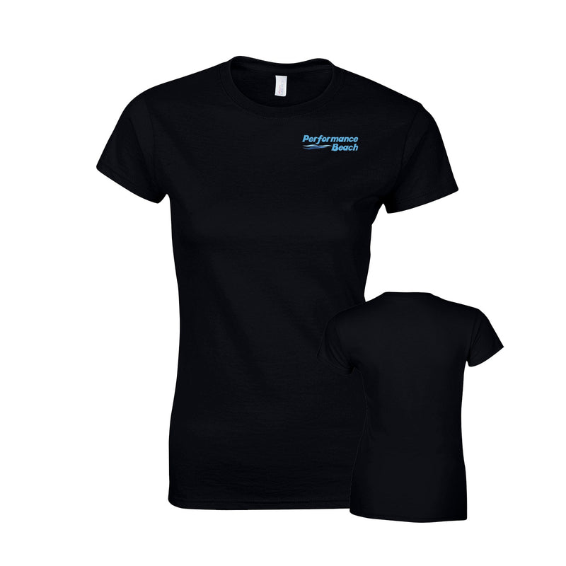 Women's Semi-Fitted Classic T-Shirt  - Black