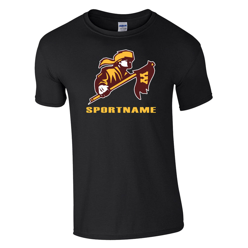 Classic T-Shirt - Black - Big Logo