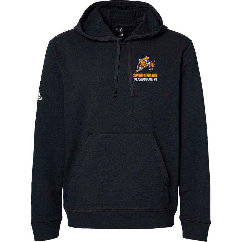 Adidas Hooded Sweatshirt - Black - Sport Name