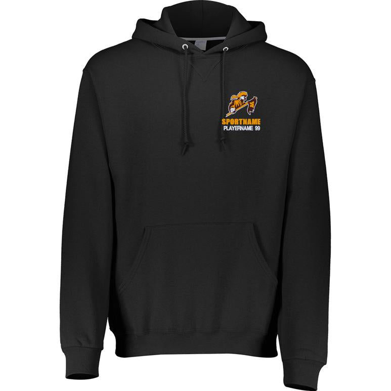 Russell Dri-Power Fleece Hoodie - Black - Sport Name