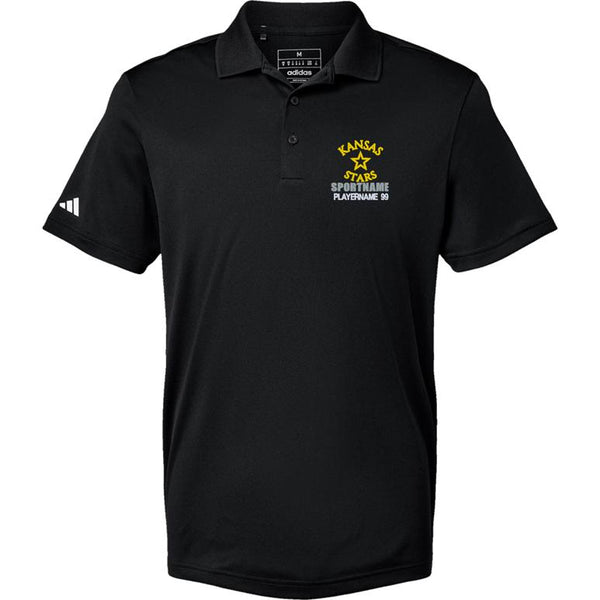 Adidas Sport Polo Men's - Black - Sport Name