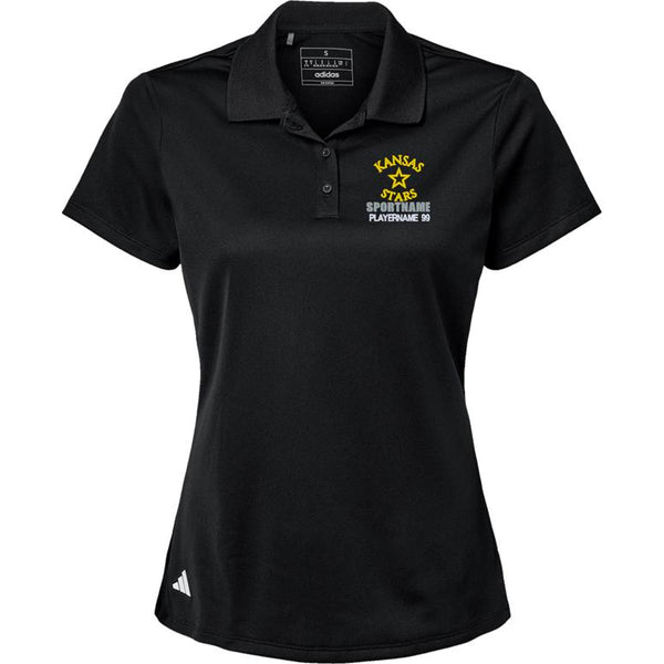 Adidas Sport Polo Women's - Black - Sport Name