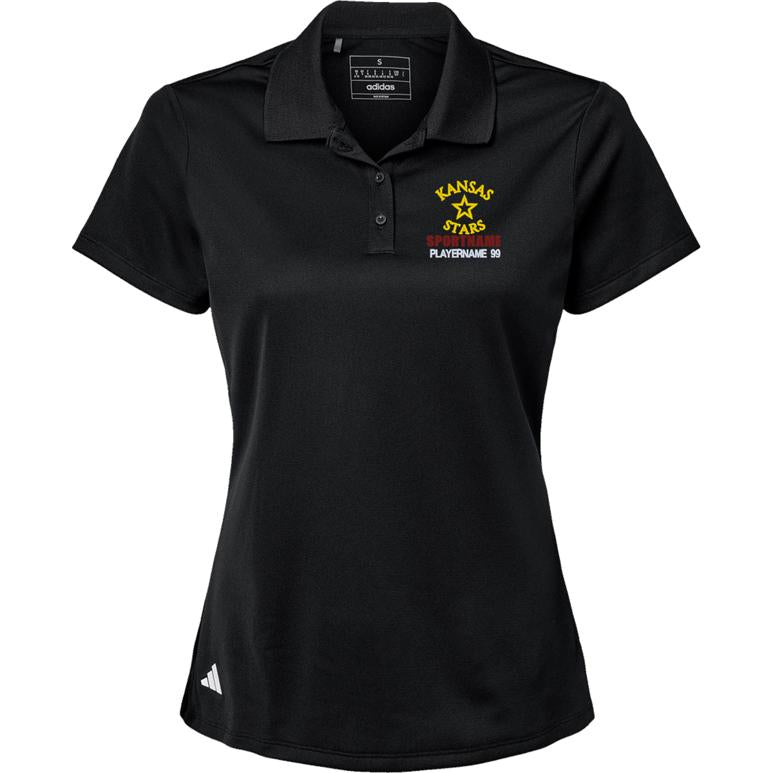 Adidas Sport Polo Women's - Black - Sport Name