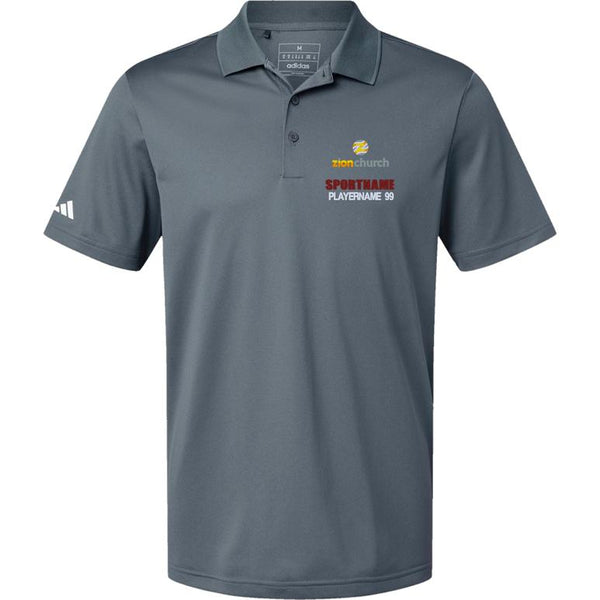 Adidas Sport Polo Men's - Onix - Sport Name