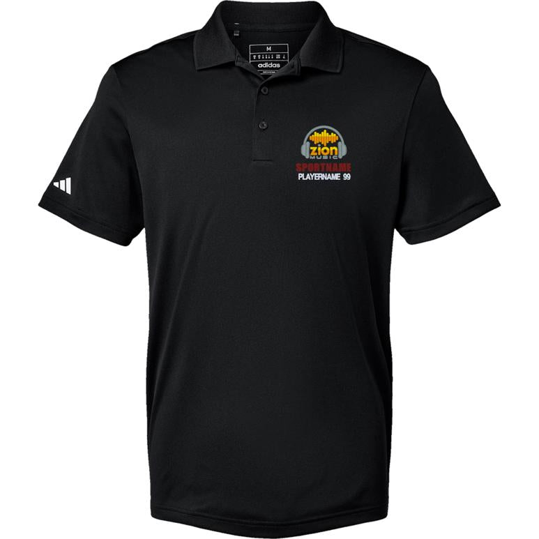 Adidas Sport Polo Men's - Black - Sport Name