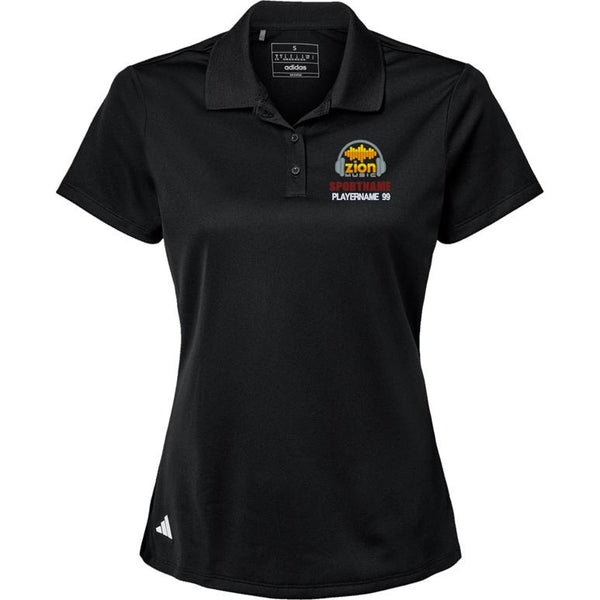 Adidas Sport Polo Women's - Black - Sport Name