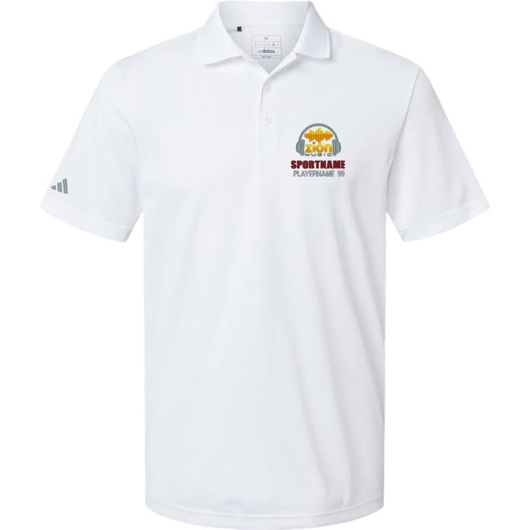 Adidas Sport Polo Men's - White - Sport Name