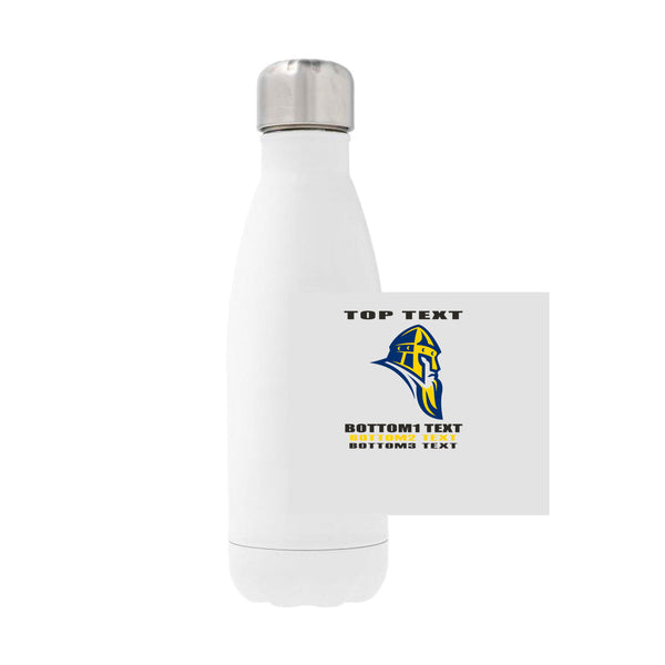 12oz Stainless Steel Water Bottle - White