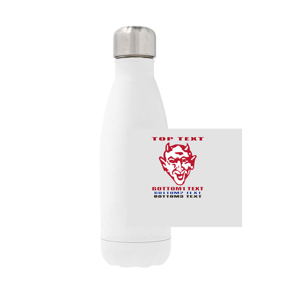 12oz Stainless Steel Water Bottle - White