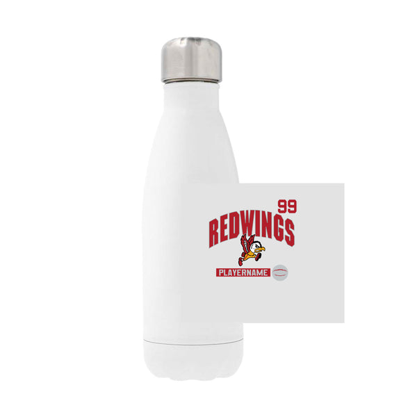12oz Stainless Steel Water Bottle - White