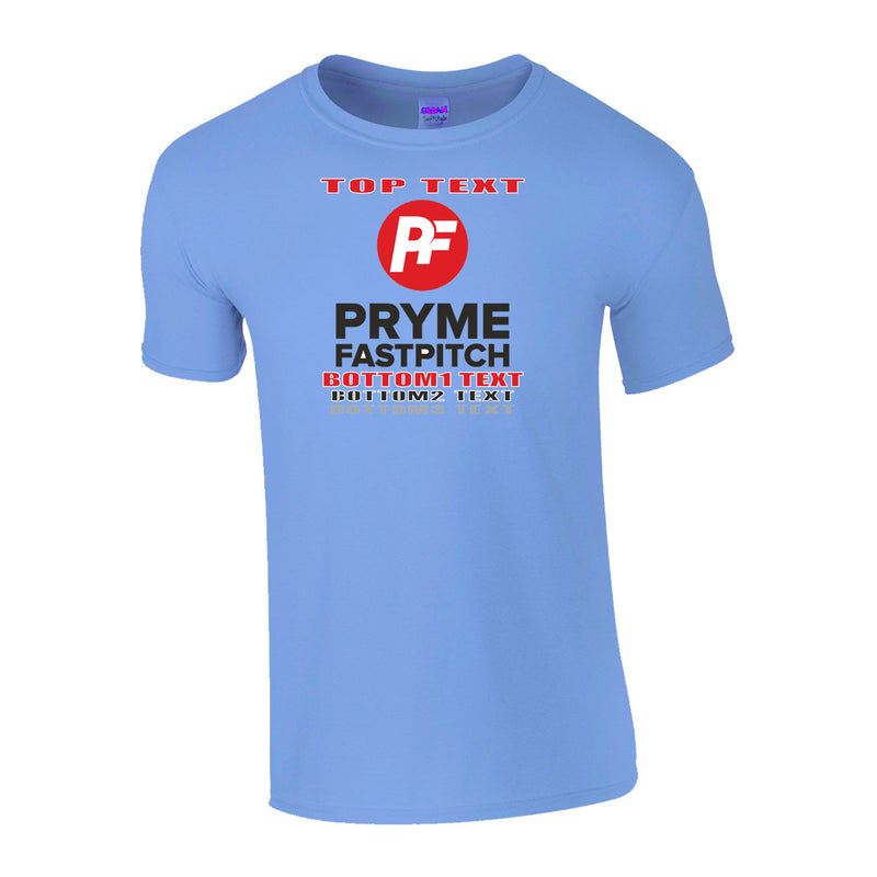 Youth Classic T-Shirt - Carolina Blue - Logo Text Drop
