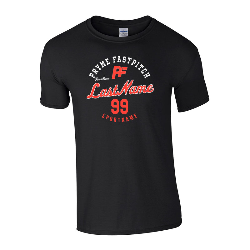 Youth Classic T-Shirt - Black - Script Player