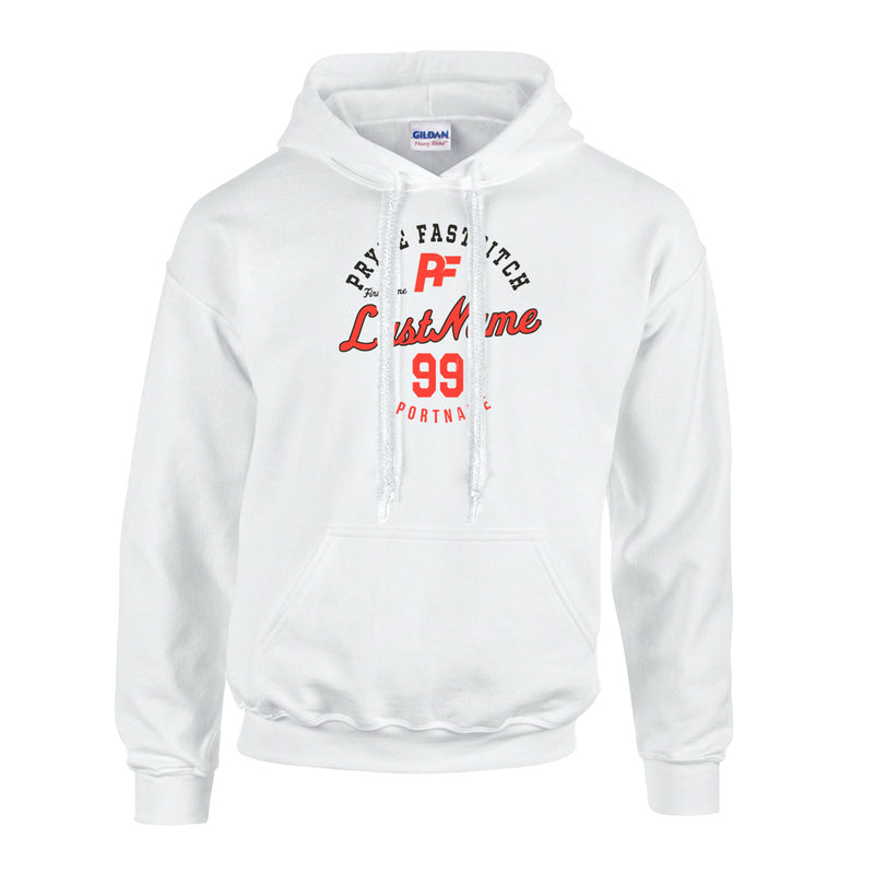 Fleece Hoodie - White - Script Player