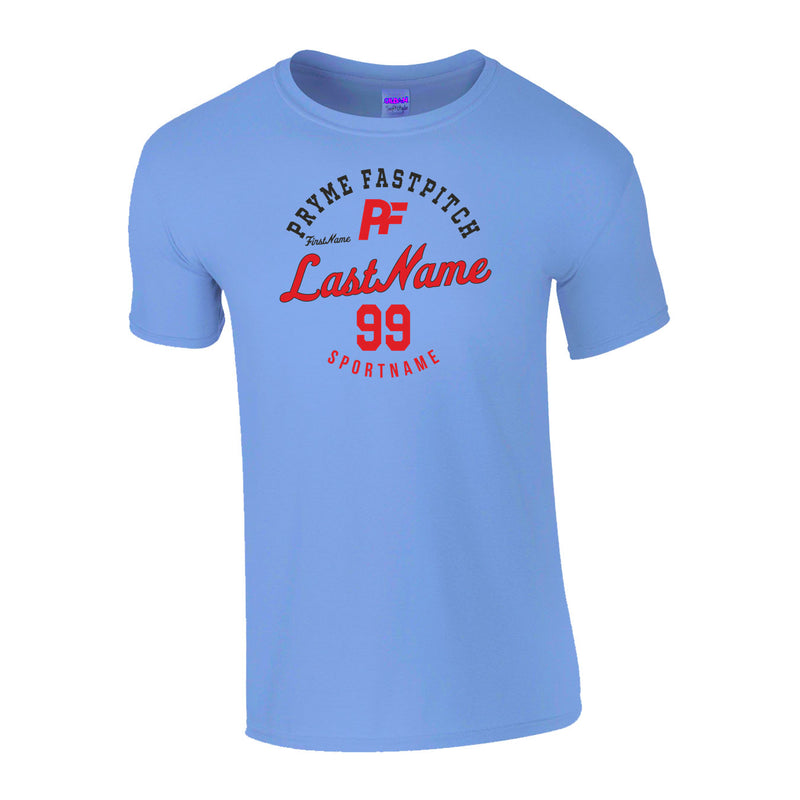 Youth Classic T-Shirt - Carolina Blue - Script Player