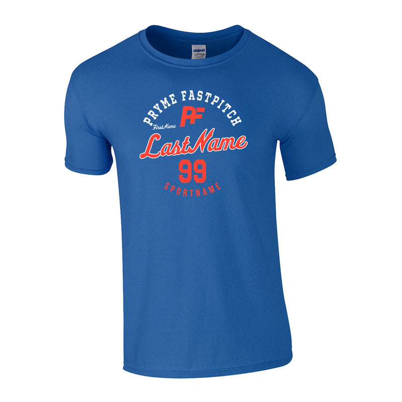 Youth Classic T-Shirt - Royal - Script Player