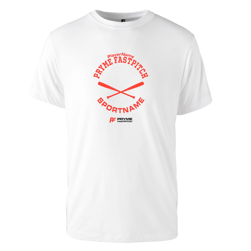 Men's Triblend T-Shirt - White - Sport Circle