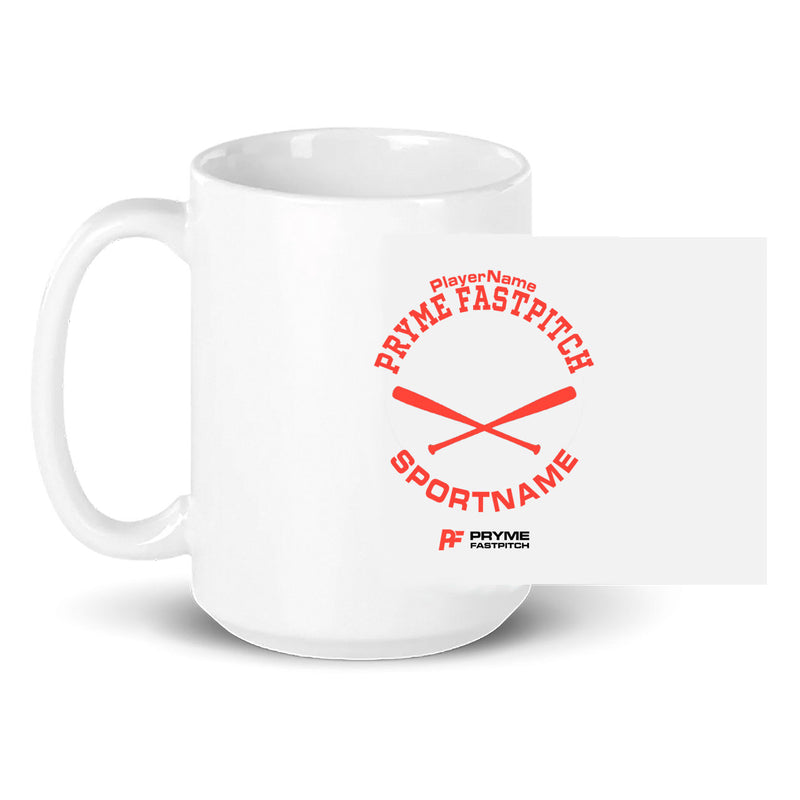 15oz Coffee Mug - White - Sport Circle