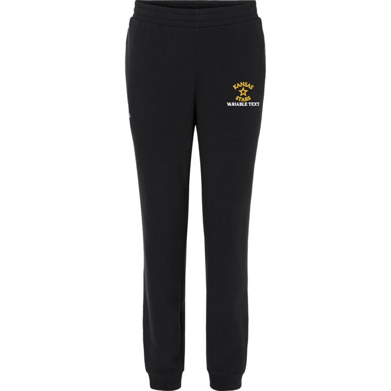 Adidas Fleece Joggers - Black - Embroidery Text Drop