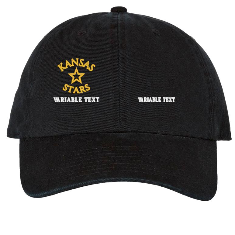 47 Brand Clean Up Cap - Black - Hat Embroidery