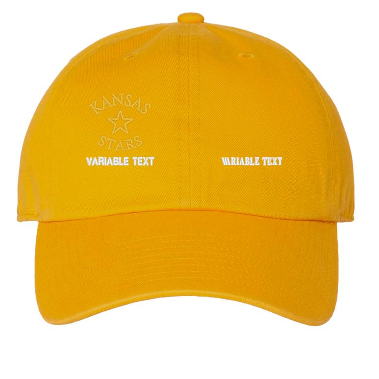 47 Brand Clean Up Cap - Gold - Hat Embroidery