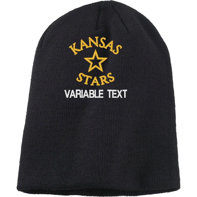 Classic Beanie - Black - Hat Embroidery