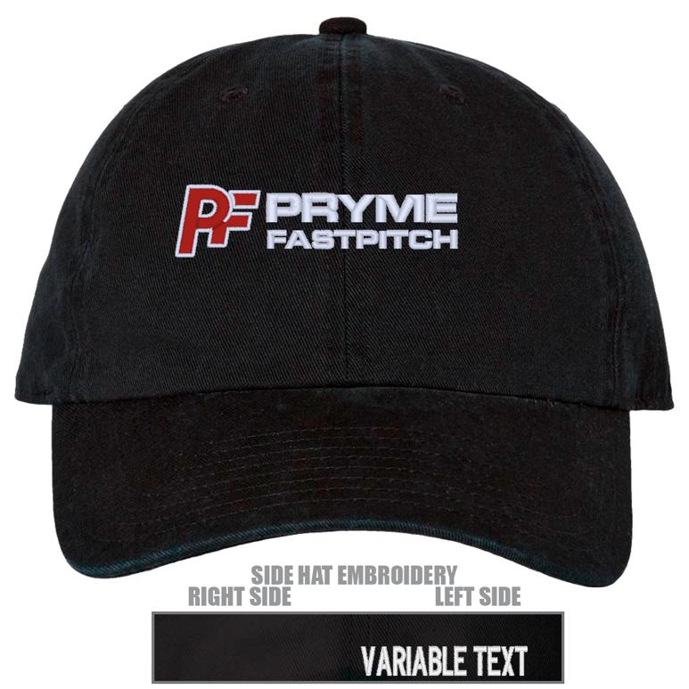 47 Brand Clean Up Cap - Black - Hat Embroidery