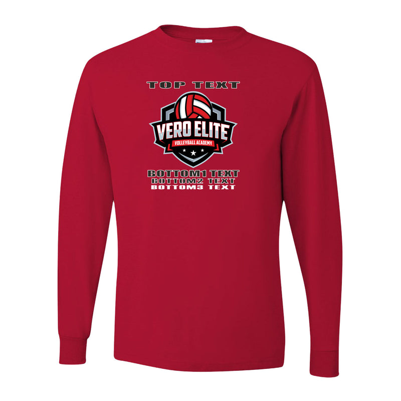 Dri-Power Long Sleeve T-Shirt - True Red